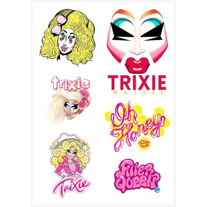 Trixie Mattel Multi Sticker Sheet - dragqueenmerch