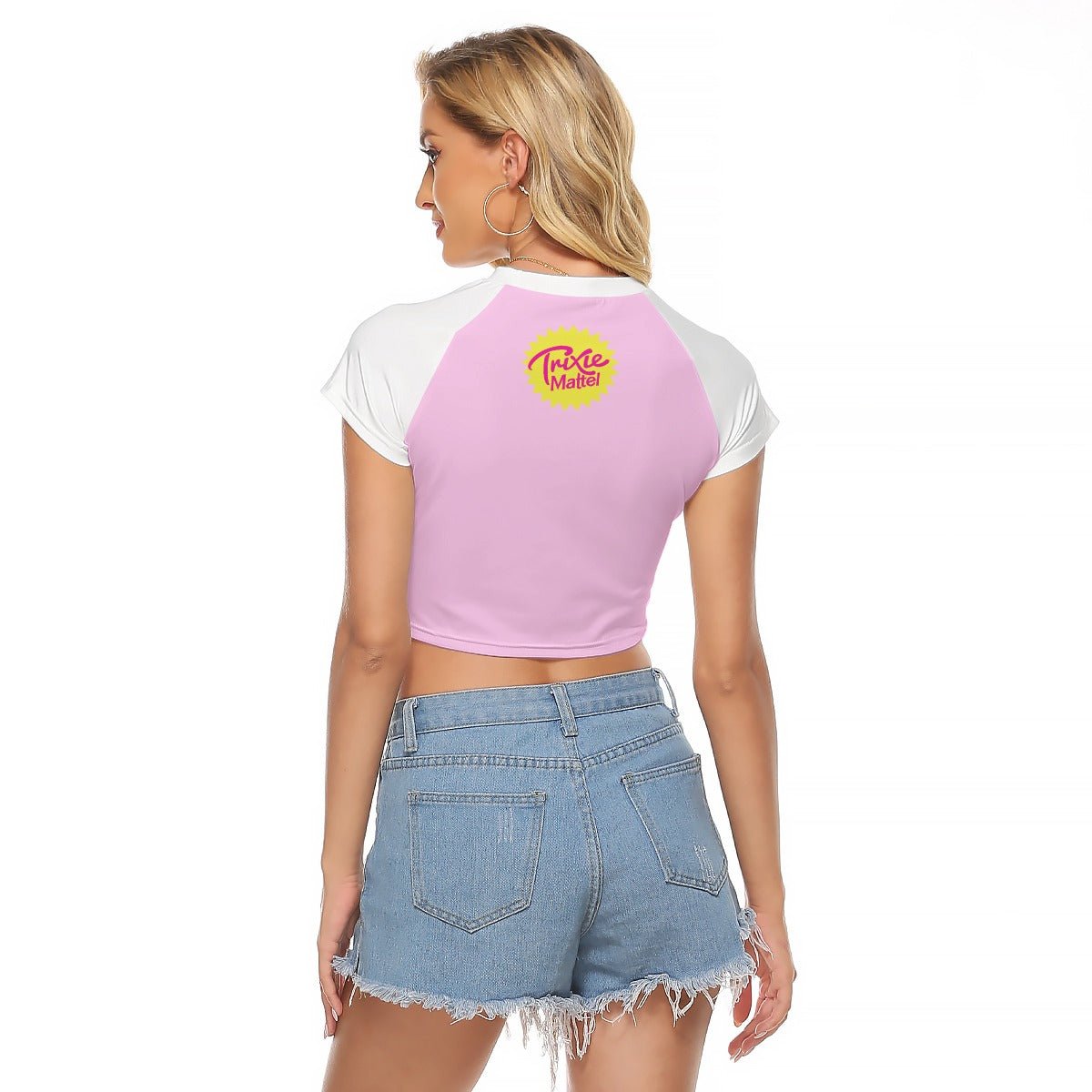 Trixie Mattel - Oh Honey Baseball Crop T-Shirt - dragqueenmerch