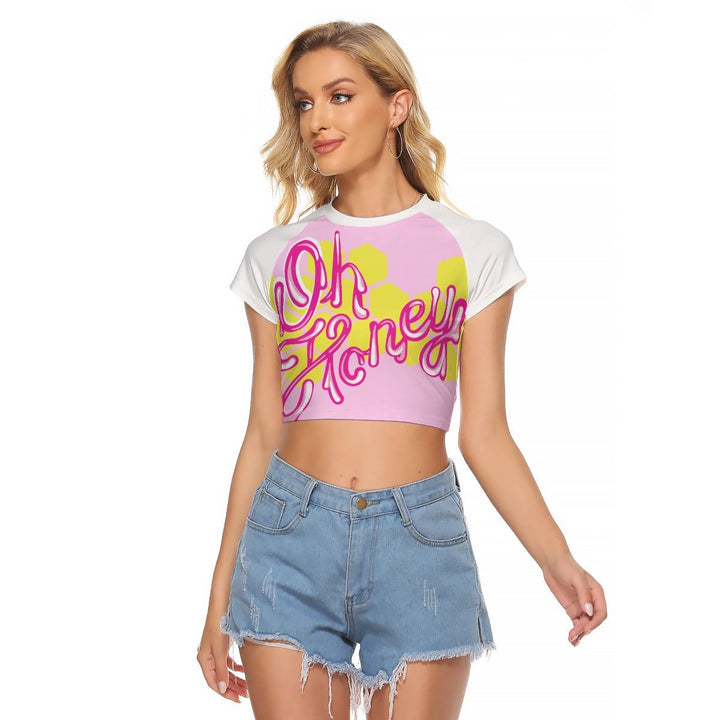 Trixie Mattel - Oh Honey Baseball Crop T-Shirt - dragqueenmerch