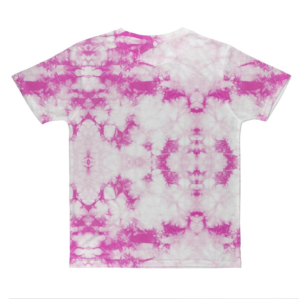 TRIXIE MATTEL "OH HONEY" CRINKLE DYE ALL OVER PRINT T-SHIRT