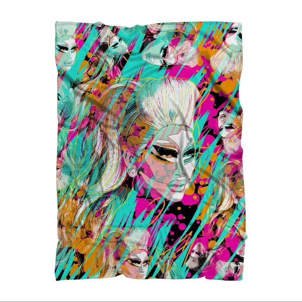 TRIXIE MATTEL - "Palm Springs Collection" Throw Blanket