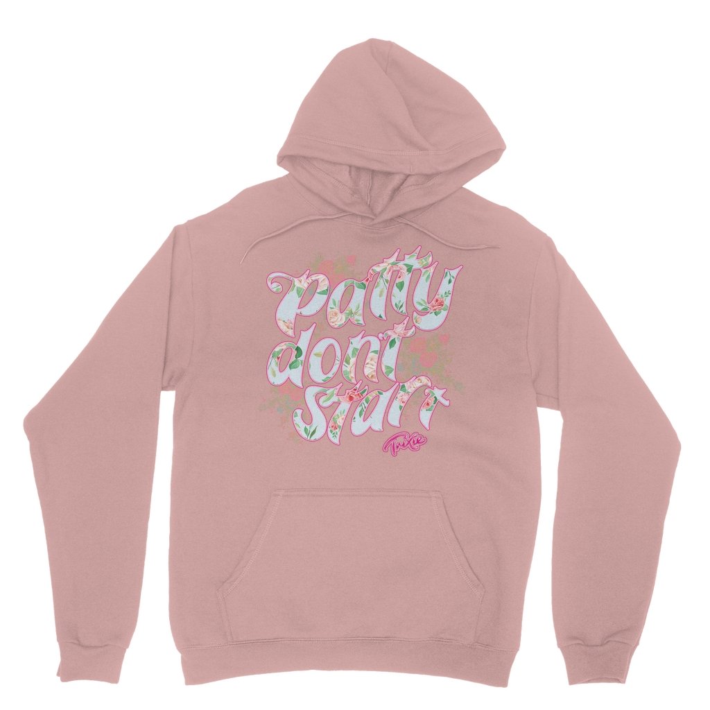 Trixie Mattel - Patty Don't Start Adult Hoodie (FLORAL) - dragqueenmerch