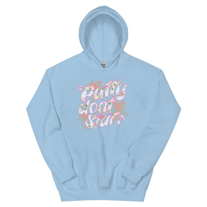 Trixie Mattel - Patty Don't Start Adult Hoodie (FLORAL) - dragqueenmerch