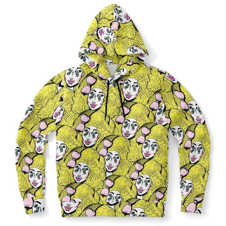 Trixie Mattel Puppy Teeth All Over Print Hoodie - dragqueenmerch