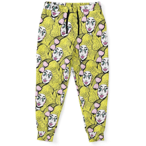Trixie Mattel Puppy Teeth All Over Print Jogger - dragqueenmerch