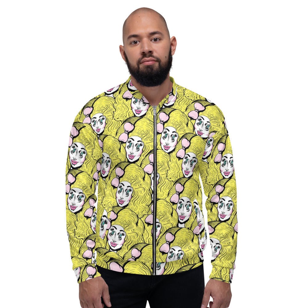 Trixie Mattel "Puppy Teeth" Unisex Bomber Jacket - dragqueenmerch