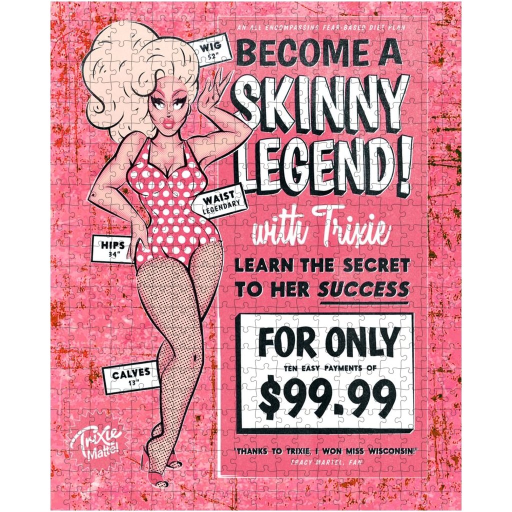 Trixie Mattel "Skinny Legend" Jigsaw Puzzle - dragqueenmerch