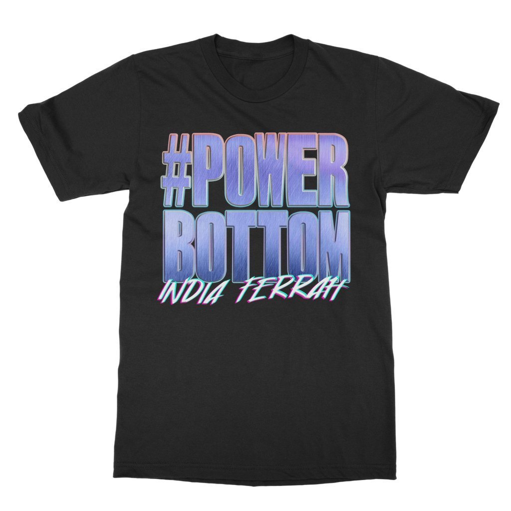 INDIA FERRAH "POWER BOTTOM" T-SHIRT