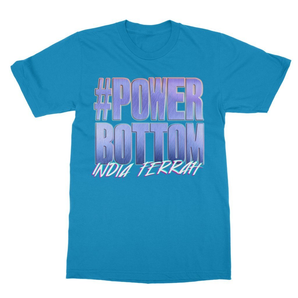 INDIA FERRAH "POWER BOTTOM" T-SHIRT