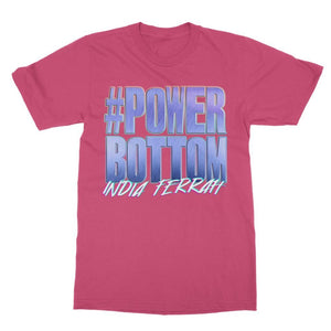 INDIA FERRAH "POWER BOTTOM" T-SHIRT