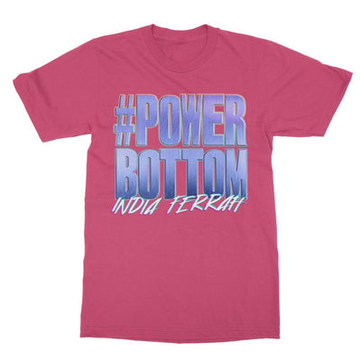 INDIA FERRAH "POWER BOTTOM" T-SHIRT