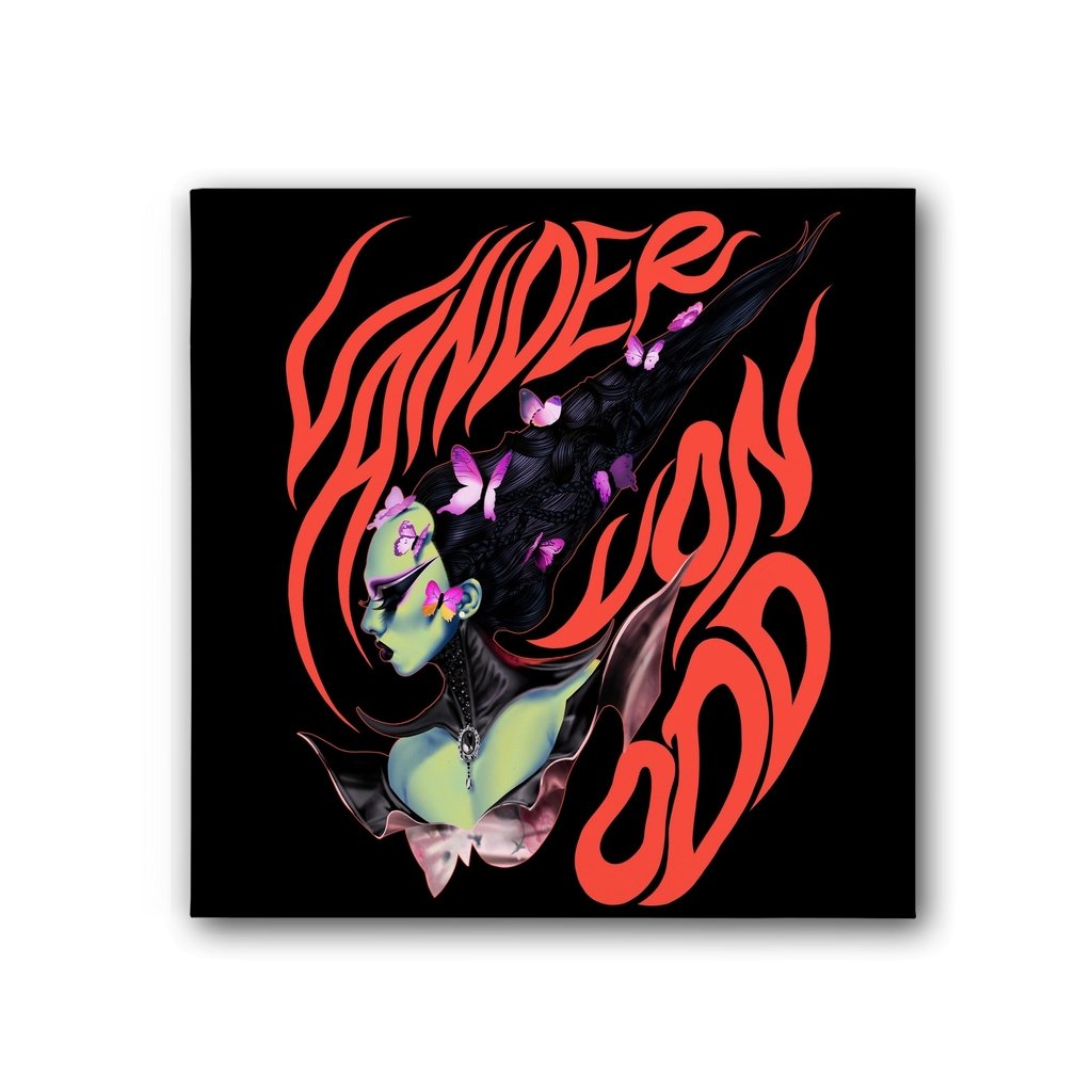 Vander Von Odd - Bride Canvas Print - dragqueenmerch