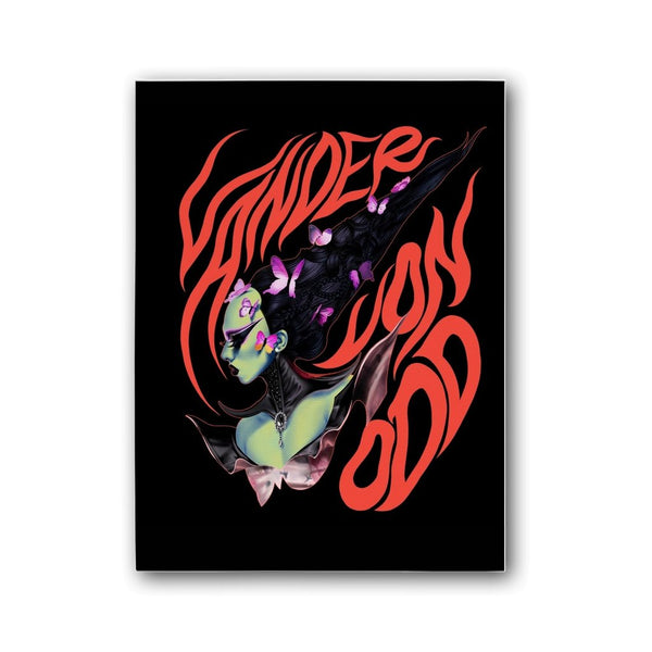 Vander Von Odd - Bride Canvas Print - dragqueenmerch
