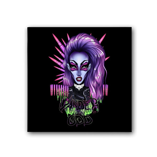 Vander Von Odd - Micah Souza Canvas Print - dragqueenmerch