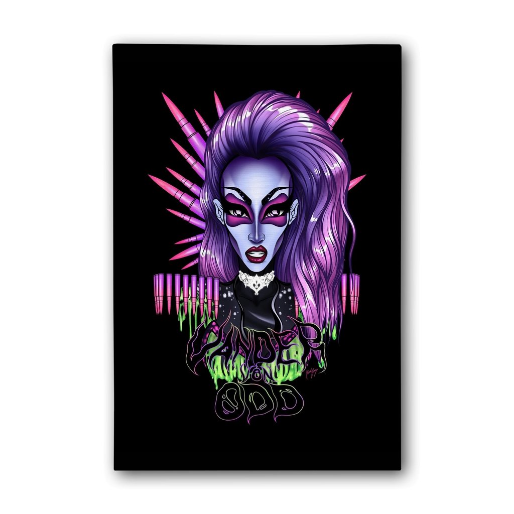 Vander Von Odd - Micah Souza Canvas Print - dragqueenmerch