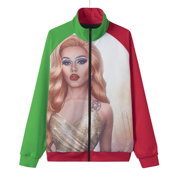 Vezirja - Glass of MILF Stand Collar Jacket - dragqueenmerch