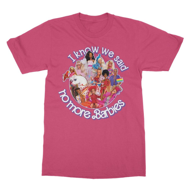WIGS BY VANITY - NO MORE BARBIES - T-SHIRT - dragqueenmerch