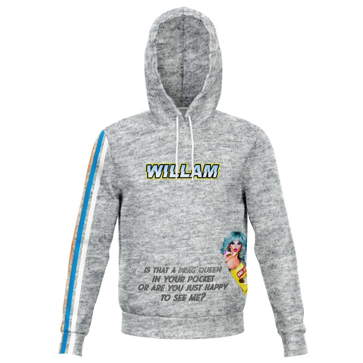 WILLAM ALL OVER HOODIE - dragqueenmerch