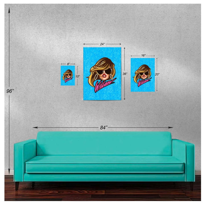 Willam - Logo Poster - dragqueenmerch
