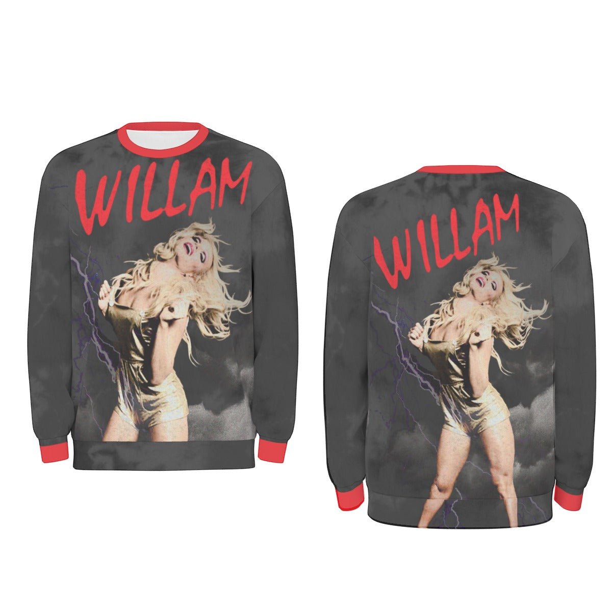 Willam - Storm Willam Drop Shoulder Sweatshirt - dragqueenmerch