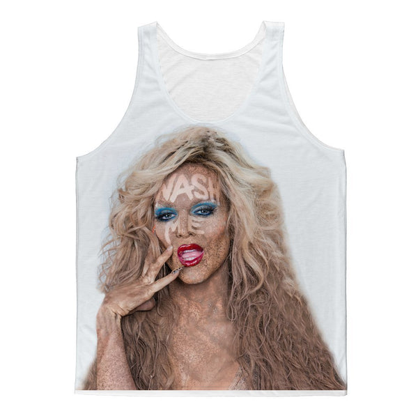 WILLAM "WASH ME" ALL OVER PRINT TANK TOP