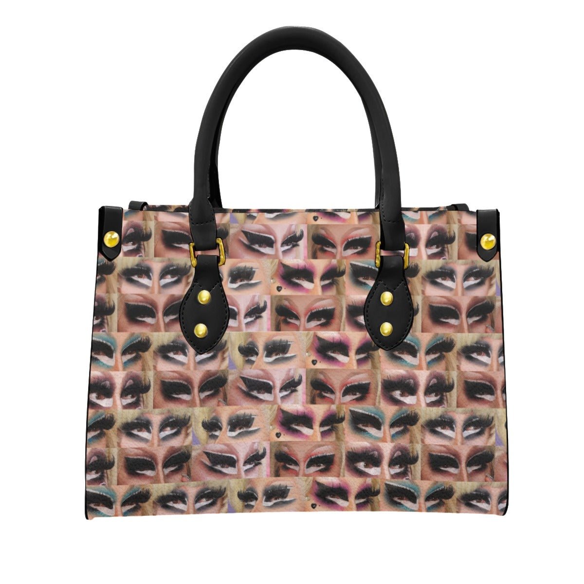 Women's Tote Bag With Black Handle - dragqueenmerch