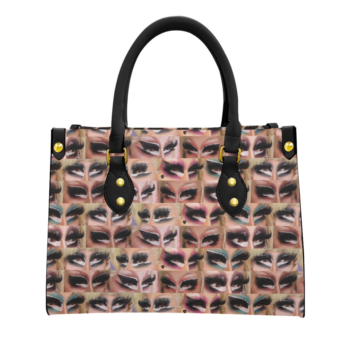 Women's Tote Bag With Black Handle - dragqueenmerch