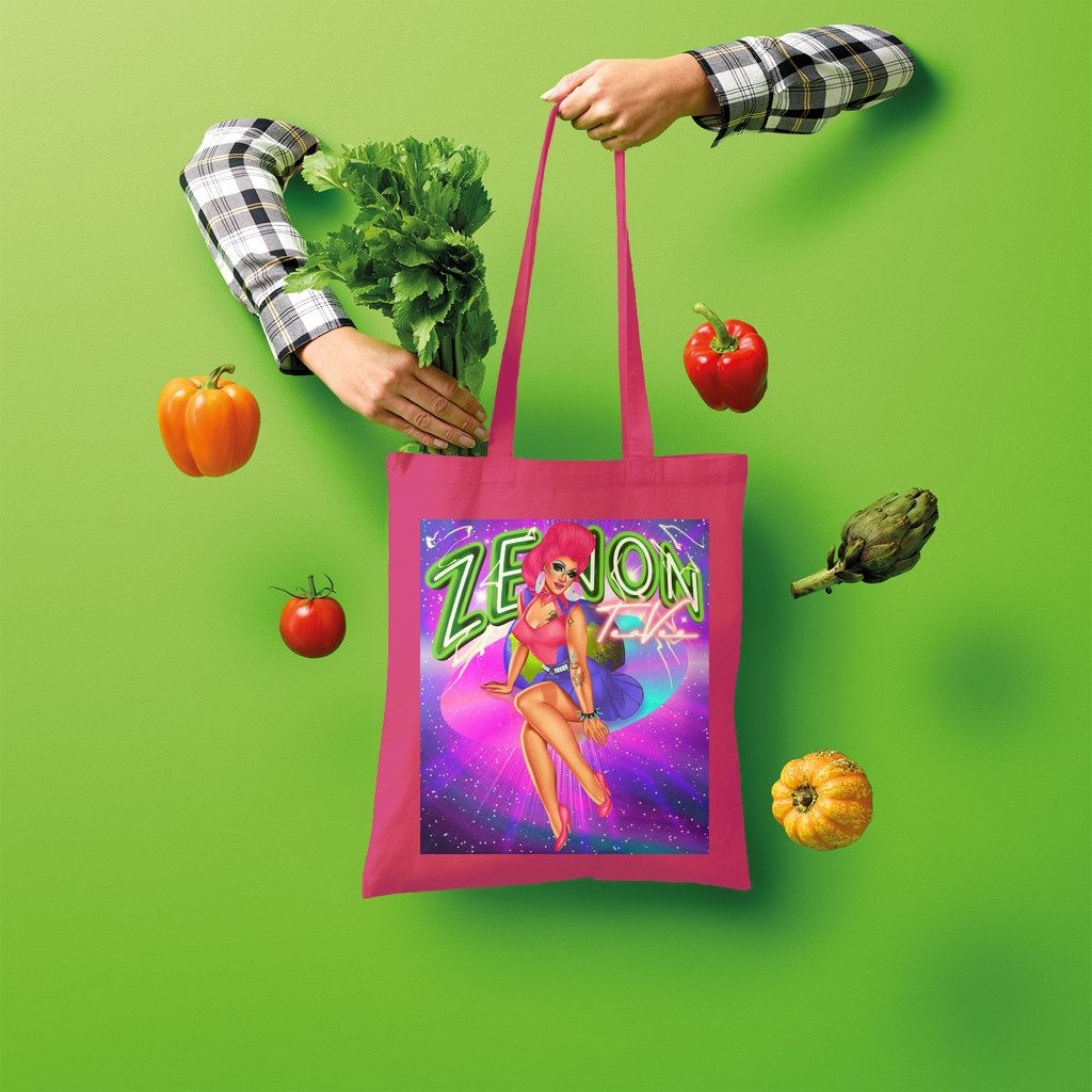 ZENON TEAVEE TOTE BAG - dragqueenmerch